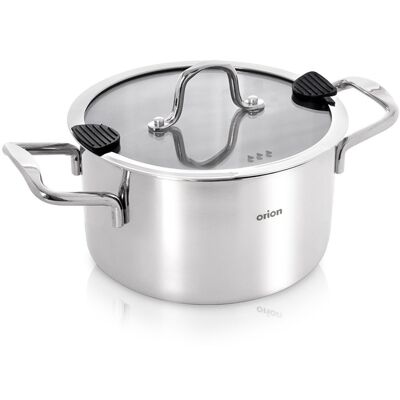 Artemis Garnek Orion Venice z Pokrywką Stalowy Nierdzewny 24 cm 6,2L Premium Artemis Garnek Orion Venice z Pokrywką Stalowy Nierdzewny 24 cm 6,2L Premium
