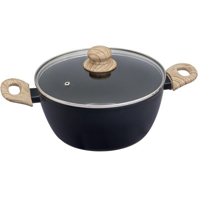 Garnek Patelnia Z Pokrywką Pyrex Ceramiczna Cook&care; 24 Cm Indukcja Gaz Garnek Patelnia Z Pokrywką Pyrex Ceramiczna Cook&care; 24 Cm Indukcja Gaz