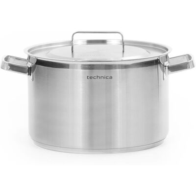 Garnek Średni 16,1 L O Średnicy 320 Mm Z Pokrywką Ze Stali Nierdzewnej Technica, Platinum Line Garnek Średni 16,1 L O Średnicy 320 Mm Z Pokrywką Ze Stali Nierdzewnej Technica, Platinum Line