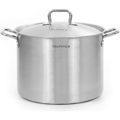 Garnek Średni 37,7 L O Średnicy 400 Mm Z Pokrywką Ze Stali Nierdzewnej Technica, Gold Line Garnek Średni 37,7 L O Średnicy 400 Mm Z Pokrywką Ze Stali Nierdzewnej Technica, Gold Line