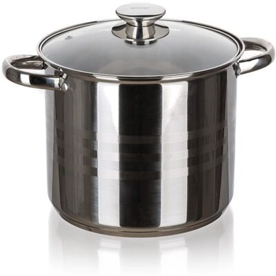 Banquet Garnek stal nierdzewna solidny z pokrywką Living 7,2 l Banquet Garnek stal nierdzewna solidny z pokrywką Living 7,2 l