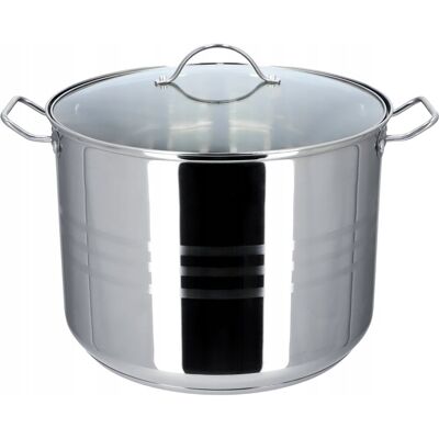 KADAX Garnek Stalowy Z Pokrywką Indukcja Bigos 32cm 18 L KADAX Garnek Stalowy Z Pokrywką Indukcja Bigos 32cm 18 L