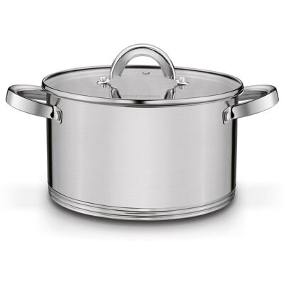 Garnek Stalowy Z Pokrywką Konighoffer Petra 5,9 L Garnek Stalowy Z Pokrywką Konighoffer Petra 5,9 L