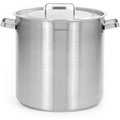 Garnek Wysoki 36,6 L O Średnicy 360 Mm Z Pokrywką Ze Stali Nierdzewnej Technica, Platinum Line Garnek Wysoki 36,6 L O Średnicy 360 Mm Z Pokrywką Ze Stali Nierdzewnej Technica, Platinum Line