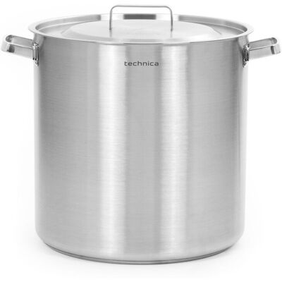 Garnek Wysoki 50,3 L O Średnicy 400 Mm Z Pokrywką Ze Stali Nierdzewnej Technica, Platinum Line Garnek Wysoki 50,3 L O Średnicy 400 Mm Z Pokrywką Ze Stali Nierdzewnej Technica, Platinum Line