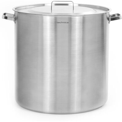 Garnek Wysoki 98,2 L O Średnicy 500 Mm Z Pokrywką Ze Stali Nierdzewnej Technica, Platinum Line Garnek Wysoki 98,2 L O Średnicy 500 Mm Z Pokrywką Ze Stali Nierdzewnej Technica, Platinum Line