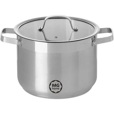 Garnek Ze Stali Nierdzewnej Mg Home Professional Wysoki 8,1 L 24 Cm Garnek Ze Stali Nierdzewnej Mg Home Professional Wysoki 8,1 L 24 Cm