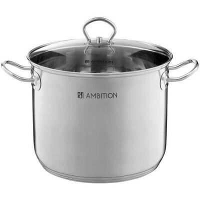 Garnek wysoki ze stali nierdzewnej z pokrywką Acero 28 cm AMBITION Garnek wysoki ze stali nierdzewnej z pokrywką Acero 28 cm AMBITION