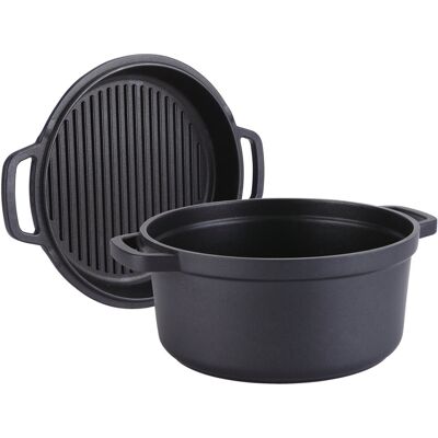 Zestaw naczyń z odlewanego aluminium Maestro - 20cm, 2,55L Zestaw naczyń z odlewanego aluminium Maestro - 20cm, 2,55L