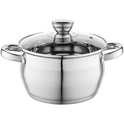 Garnek ze stali nierdzewnej Florina Oliver 20cm na indukcję - Naczynia kuchenne Garnek ze stali nierdzewnej Florina Oliver 20cm na indukcję - Naczynia kuchenne