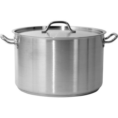 Garnek Ze Stali Nierdzewnej Z Pokrywką 31.4l 40x25 Yato Garnek Ze Stali Nierdzewnej Z Pokrywką 31.4l 40x25 Yato