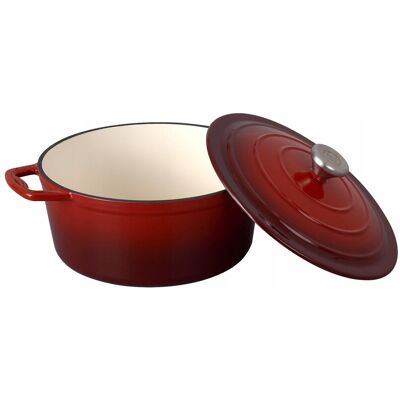 Garnek Żeliwny Emaliowany Mg Home Infinito 4,7 L 25 Cm Garnek Żeliwny Emaliowany Mg Home Infinito 4,7 L 25 Cm