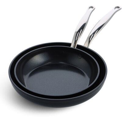 Greenpan Komplet 2 Patelni Barcelona Pro 24+28cm Nieprzywierające Ceramiczne Greenpan Komplet 2 Patelni Barcelona Pro 24+28cm Nieprzywierające Ceramiczne