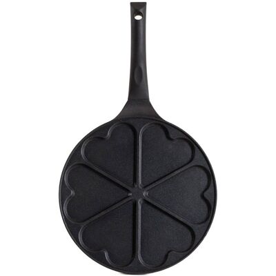 Homla Patelnia Sweetlet Naleśnikowa Z Serduszkami 26,5 Cm Homla Patelnia Sweetlet Naleśnikowa Z Serduszkami 26,5 Cm