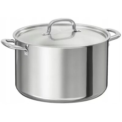 Ikea 365+ Garnek Z Pokrywką Stal Nierdzewna 10 L Ikea 365+ Garnek Z Pokrywką Stal Nierdzewna 10 L