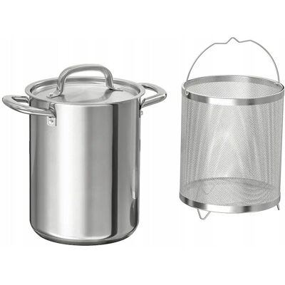 Ikea 365+ Garnek Z Wkładem Stal Nierdzewna 5 L Ikea 365+ Garnek Z Wkładem Stal Nierdzewna 5 L