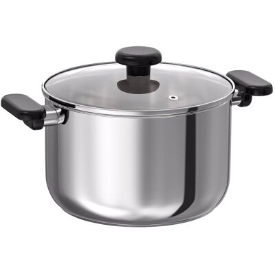 Ikea Middagsmat Garnek Z Pokrywką, Szkło Bezbarwne/stal Nierdzewna, 5 L Ikea Middagsmat Garnek Z Pokrywką, Szkło Bezbarwne/stal Nierdzewna, 5 L