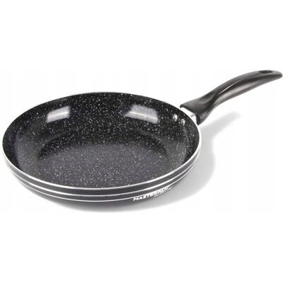 MASTERPAN Lekka Patelnia Granitowa 28cm Plaster Miodu Indukcja Gaz 2,5l 5,5cm MASTERPAN Lekka Patelnia Granitowa 28cm Plaster Miodu Indukcja Gaz 2,5l 5,5cm