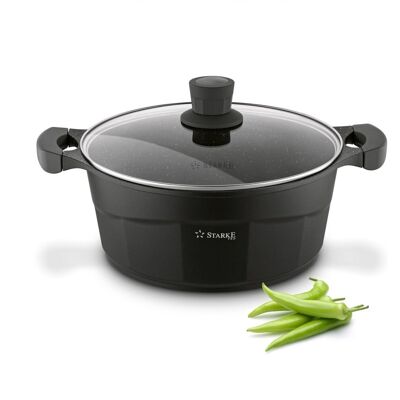 Tadar Marmurkowy Garnek Indukcja Gaz Z Pokrywka Garnek Duży 6,4l Nonstick Octagon Starke Pro Tadar Marmurkowy Garnek Indukcja Gaz Z Pokrywka Garnek Duży 6,4l Nonstick Octagon Starke Pro