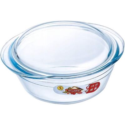 Pyrex Naczynie Żaroodporne Okrągłe Z Pokrywką 2,1 L Ocuisine Pyrex Naczynie Żaroodporne Okrągłe Z Pokrywką 2,1 L Ocuisine