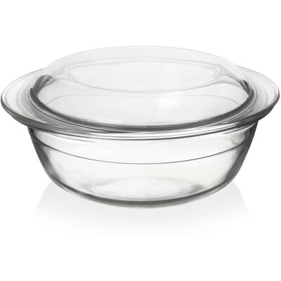 Artemis Naczynie Żaroodporne Szklane Brytfanna Brytfanka Pokrywka do Pieczenia 2,2L Artemis Naczynie Żaroodporne Szklane Brytfanna Brytfanka Pokrywka do Pieczenia 2,2L