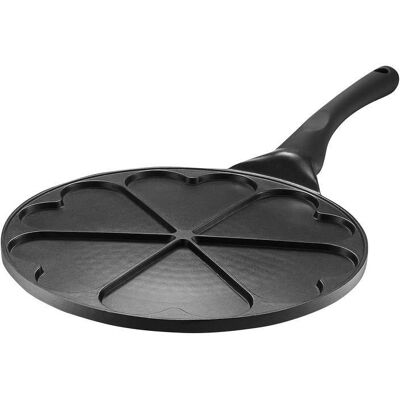 Patelnia do naleśników z powłoką Ilag Premium serduszka 26 cm AMBITION Patelnia do naleśników z powłoką Ilag Premium serduszka 26 cm AMBITION