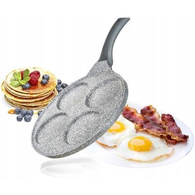 Banquet PATELNIA DO racuchów jajek placuszków 26cm GRANITE Banquet PATELNIA DO racuchów jajek placuszków 26cm GRANITE