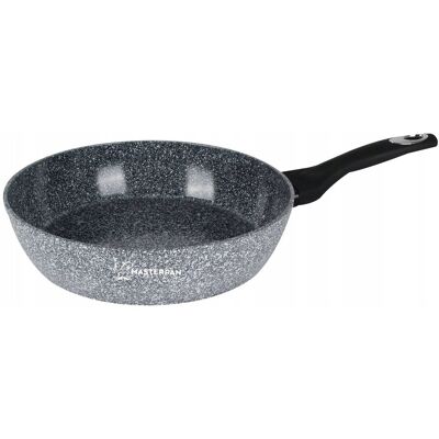 MASTERPAN Patelnia Do Smażenia Marmurowa 20 Cm Nieprzywierająca Na Indukcję Gaz MASTERPAN Patelnia Do Smażenia Marmurowa 20 Cm Nieprzywierająca Na Indukcję Gaz