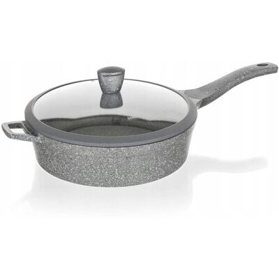 Banquet PATELNIA GŁĘBOKA z pokrywą ALUMINIUM 28 cm GRANITE Banquet PATELNIA GŁĘBOKA z pokrywą ALUMINIUM 28 cm GRANITE