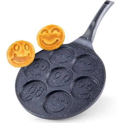 Artemis Patelnia Granitowa do Jajek Sadzonych Jajka Placki Naleśniki Pancakes Buźki Artemis Patelnia Granitowa do Jajek Sadzonych Jajka Placki Naleśniki Pancakes Buźki