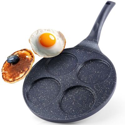 Artemis Patelnia Granitowa do Jajek Sadzonych na Jajka Placki Naleśniki Pancakes Artemis Patelnia Granitowa do Jajek Sadzonych na Jajka Placki Naleśniki Pancakes
