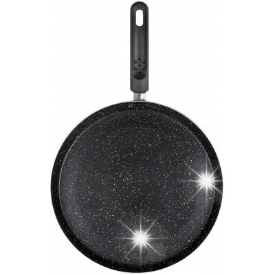 Artemis Patelnia Granitowa Do Naleśników Placków Omletów Niska Płaska 28 Cm Artemis Patelnia Granitowa Do Naleśników Placków Omletów Niska Płaska 28 Cm