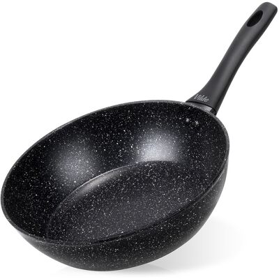 Artemis Patelnia Granitowa do Smażenia Duszenia na Gaz Indukcję 28 cm Artemis Patelnia Granitowa do Smażenia Duszenia na Gaz Indukcję 28 cm