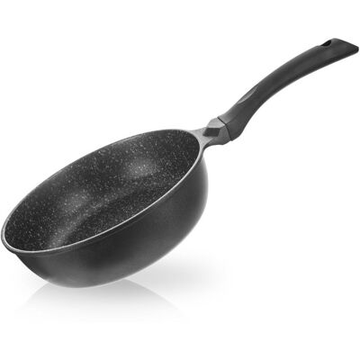 Artemis Patelnia Granitowa Głęboka Wysoka do Smażenia Duszenia 24 cm Indukcja Gaz Artemis Patelnia Granitowa Głęboka Wysoka do Smażenia Duszenia 24 cm Indukcja Gaz