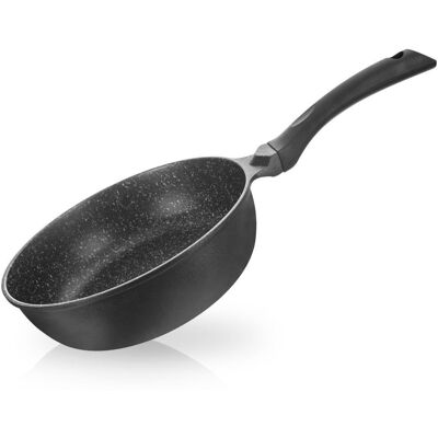 Artemis Patelnia Granitowa Głęboka Wysoka do Smażenia Duszenia Rondel Orion 28 cm Artemis Patelnia Granitowa Głęboka Wysoka do Smażenia Duszenia Rondel Orion 28 cm