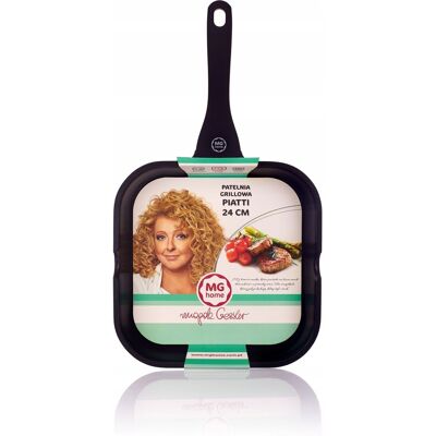 Patelnia Grillowa Mg Home Piatti 24cm Patelnia Grillowa Mg Home Piatti 24cm