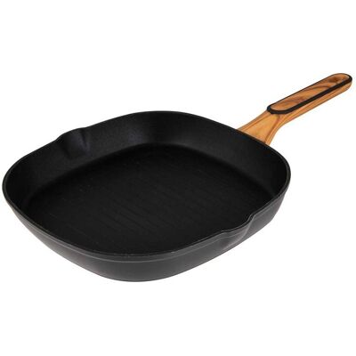 Patelnia Grillowa Multiclad 28cm Bergner Bg-56041 Charcoal Patelnia Grillowa Multiclad 28cm Bergner Bg-56041 Charcoal