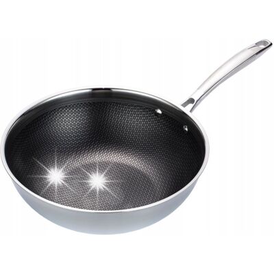Patelnia Maestro Mr1224-30 Wok 30 Cm Indukcja Patelnia Maestro Mr1224-30 Wok 30 Cm Indukcja