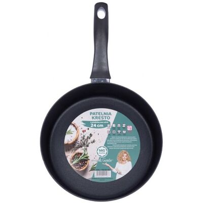 Patelnia Mg Home Kresto Black 24cm Patelnia Mg Home Kresto Black 24cm
