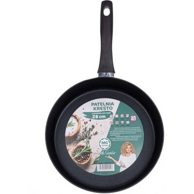 Patelnia Mg Home Kresto Black 28cm Patelnia Mg Home Kresto Black 28cm