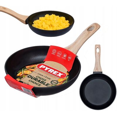 Patelnia Nieprzywierająca Pyrex Ceramiczna Cook&care; 20 Cm Indukcja Gaz Patelnia Nieprzywierająca Pyrex Ceramiczna Cook&care; 20 Cm Indukcja Gaz