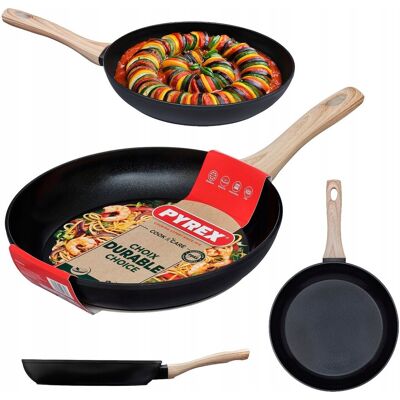Patelnia Nieprzywierająca Pyrex Ceramiczna Cook&care; 28 Cm Indukcja Gaz Patelnia Nieprzywierająca Pyrex Ceramiczna Cook&care; 28 Cm Indukcja Gaz