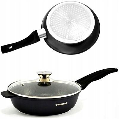 Patelnia Non-Stick 26 Cm Pokrywka / Tiross Głęboka Patelnia Non-Stick 26 Cm Pokrywka / Tiross Głęboka