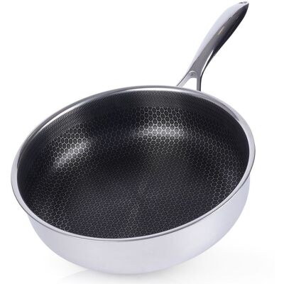 Artemis Patelnia Orion Stalowa Nieprzywierająca Głęboka Duża Cookcell Hybryd 26 cm Artemis Patelnia Orion Stalowa Nieprzywierająca Głęboka Duża Cookcell Hybryd 26 cm