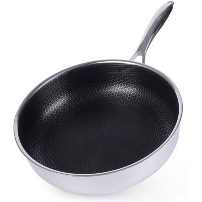 Artemis Patelnia Orion Stalowa Nieprzywierająca Głęboka Duża Cookcell Hybryd 28 cm Artemis Patelnia Orion Stalowa Nieprzywierająca Głęboka Duża Cookcell Hybryd 28 cm