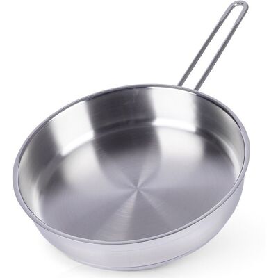 Artemis Patelnia Stalowa 18/10 Nierdzewna bez Powłoki Premium Indukcja Gaz 26 cm Artemis Patelnia Stalowa 18/10 Nierdzewna bez Powłoki Premium Indukcja Gaz 26 cm