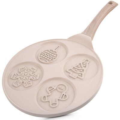 Artemis Patelnia Świąteczna do Jajek Sadzonych na Jajka Placki Naleśniki Pancakes Artemis Patelnia Świąteczna do Jajek Sadzonych na Jajka Placki Naleśniki Pancakes