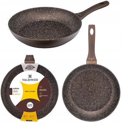 Altom Patelnia VALDINOx Aurum, 28 cm, aluminium Altom Patelnia VALDINOx Aurum, 28 cm, aluminium