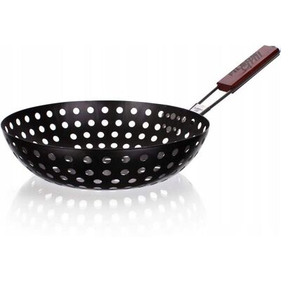 Banquet PATELNIA WOK GRILLOWA grillowania warzyw mięs stal Banquet PATELNIA WOK GRILLOWA grillowania warzyw mięs stal