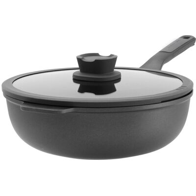 Patelnia Wok Z Powłoką Ceramiczną 28 Cm, 4,4 L Na Indukcję Stone+ Berghoff Patelnia Wok Z Powłoką Ceramiczną 28 Cm, 4,4 L Na Indukcję Stone+ Berghoff